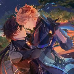 This is a pixiv picture whose title is 無人の地.