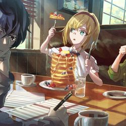 This is a pixiv picture whose title is Takt op. Destiny.