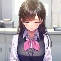 This is a pixiv picture whose title is 受付ちゃん日誌(6).