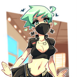 This is a pixiv picture whose title is Goth gamer Ihop.
