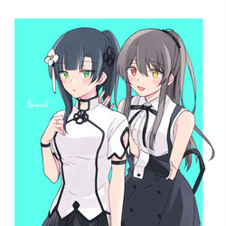 This is a pixiv picture whose title is アサルトリリィ３.