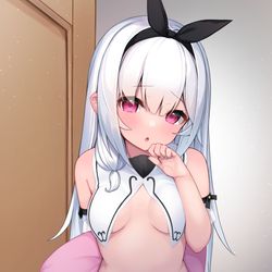 This is a pixiv picture whose title is 夢オチ.