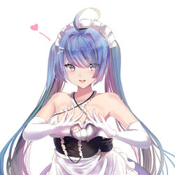 This is a pixiv picture whose title is メイドヘレナちゃん.