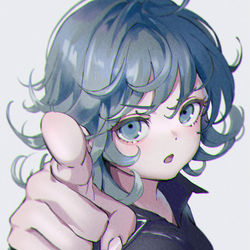 This is a pixiv picture whose title is 戦慄のタツマキ.
