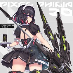 This is a pixiv picture whose title is 冥途武装:Javelin new outfit.
