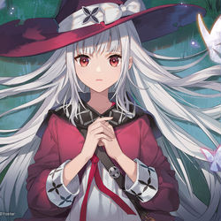 This is a pixiv picture whose title is Revived Witch.