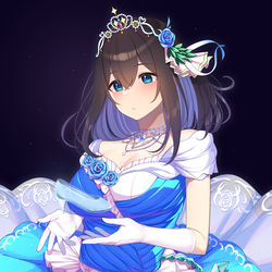This is a pixiv picture whose title is シンデレラガール文香.
