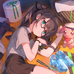 This is a pixiv picture whose title is 夏色まつりちゃん.