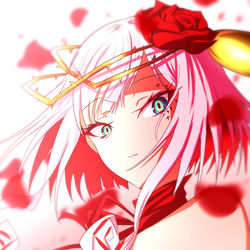 This is a pixiv picture whose title is 運命.