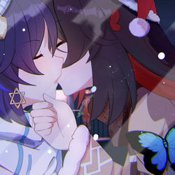 This is a pixiv picture whose title is 圣诞节快乐.