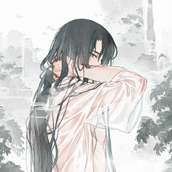 This is a pixiv picture whose title is 風呂に入る.
