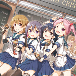 This is a pixiv picture whose title is ななくクレープ.