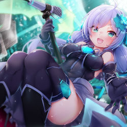 This is a pixiv picture whose title is 【モンスターカンパニー】［電子の歌姫］エールバイト.