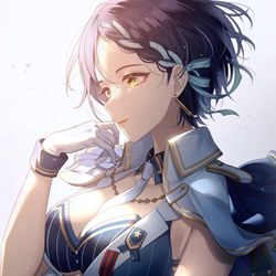 This is a pixiv picture whose title is 奏.