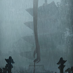 This is a pixiv picture whose title is 地獄行き.