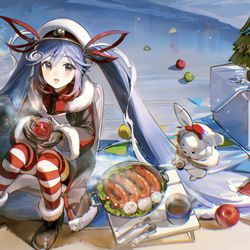 This is a pixiv picture whose title is クリスマスキャンプ🎄.