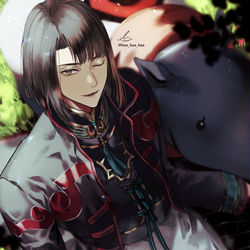 This is a pixiv picture whose title is 太公望.
