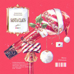 This is a pixiv picture whose title is クリスマスマイク.