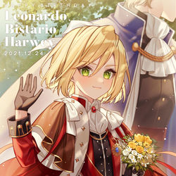 This is a pixiv picture whose title is 💐Happy Birthday👑.