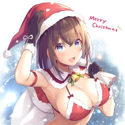 This is a pixiv picture whose title is 「メリークリスマス！」.
