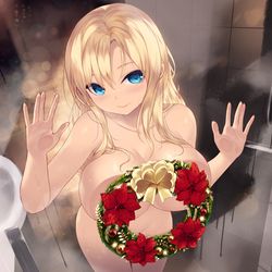 This is a pixiv picture whose title is 🌟🎄✨🍖🏵️❄.