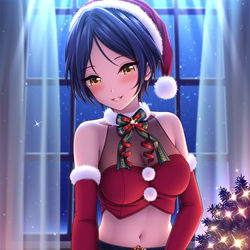 This is a pixiv picture whose title is 奏のクリスマス.