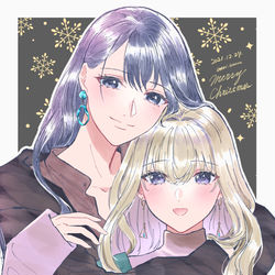 This is a pixiv picture whose title is MerryChristmas2021.