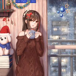 This is a pixiv picture whose title is Gift For You.