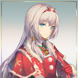 This is a pixiv picture whose title is Merry Christmas! 🎅.