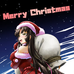 This is a pixiv picture whose title is クリスマス.