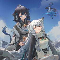This is a pixiv picture whose title is 咕噜噜~.