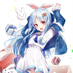 This is a pixiv picture whose title is ぺこら.