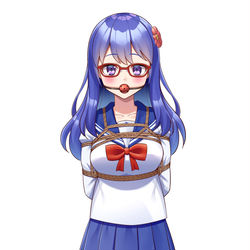 This is a pixiv picture whose title is 给金主爸爸画的立绘.