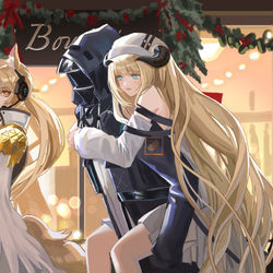 This is a pixiv picture whose title is 使徒と一緒に過ごすクリスマスイブ.