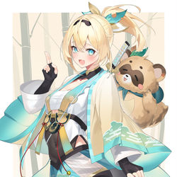 This is a pixiv picture whose title is いろはちゃん！.