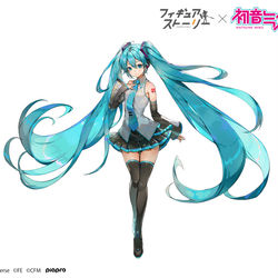 This is a pixiv picture whose title is 初音ミク.