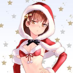 This is a pixiv picture whose title is ミコサンタ.