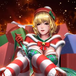 This is a pixiv picture whose title is Christmas DVA.