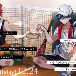 This is a pixiv picture whose title is 【リョーマ誕生日】.