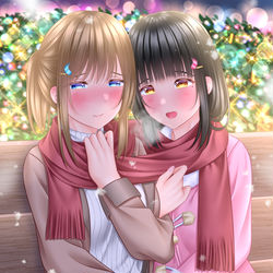 This is a pixiv picture whose title is クリスマスデート.