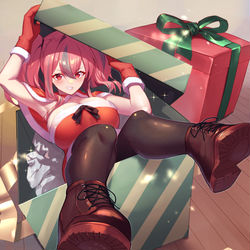This is a pixiv picture whose title is クリスマス.