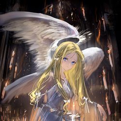 This is a pixiv picture whose title is holy night.