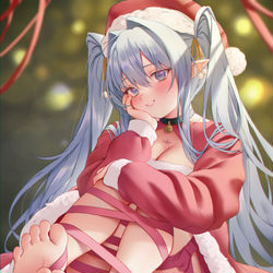 This is a pixiv picture whose title is Merry Christmas.