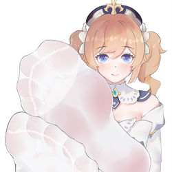 This is a pixiv picture whose title is 芭芭拉.