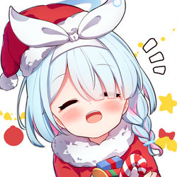 This is a pixiv picture whose title is サンタさん！ありがとございます！🎁.