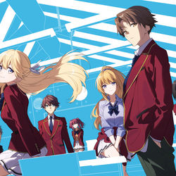 This is a pixiv picture whose title is ようこそ実力至上主義の教室へ　2年生編.