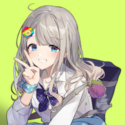 This is a pixiv picture whose title is ギャル.