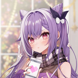 This is a pixiv picture whose title is …💜.