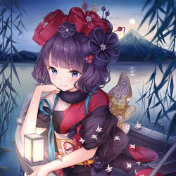 This is a pixiv picture whose title is 葛飾北斎.