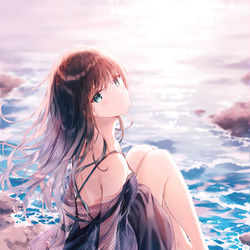 This is a pixiv picture whose title is Mermaid.